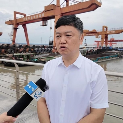 全省率先!我市通港達(dá)園短支航道項(xiàng)目開(kāi)工建設(shè)