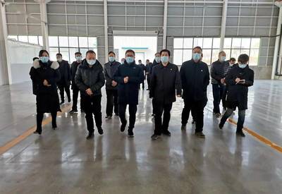 王清華調(diào)研重點(diǎn)產(chǎn)業(yè)項(xiàng)目建設(shè)